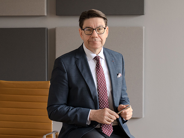 Foto Thomas Hirsch, Präsident des Sparkassenverbandes Rheinland-Pfalz