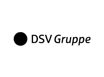 schwarzweißes Logo DSV-Gruppe