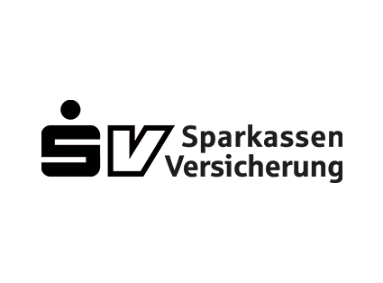 schwarzweißes Logo der Sparkassenversicherung